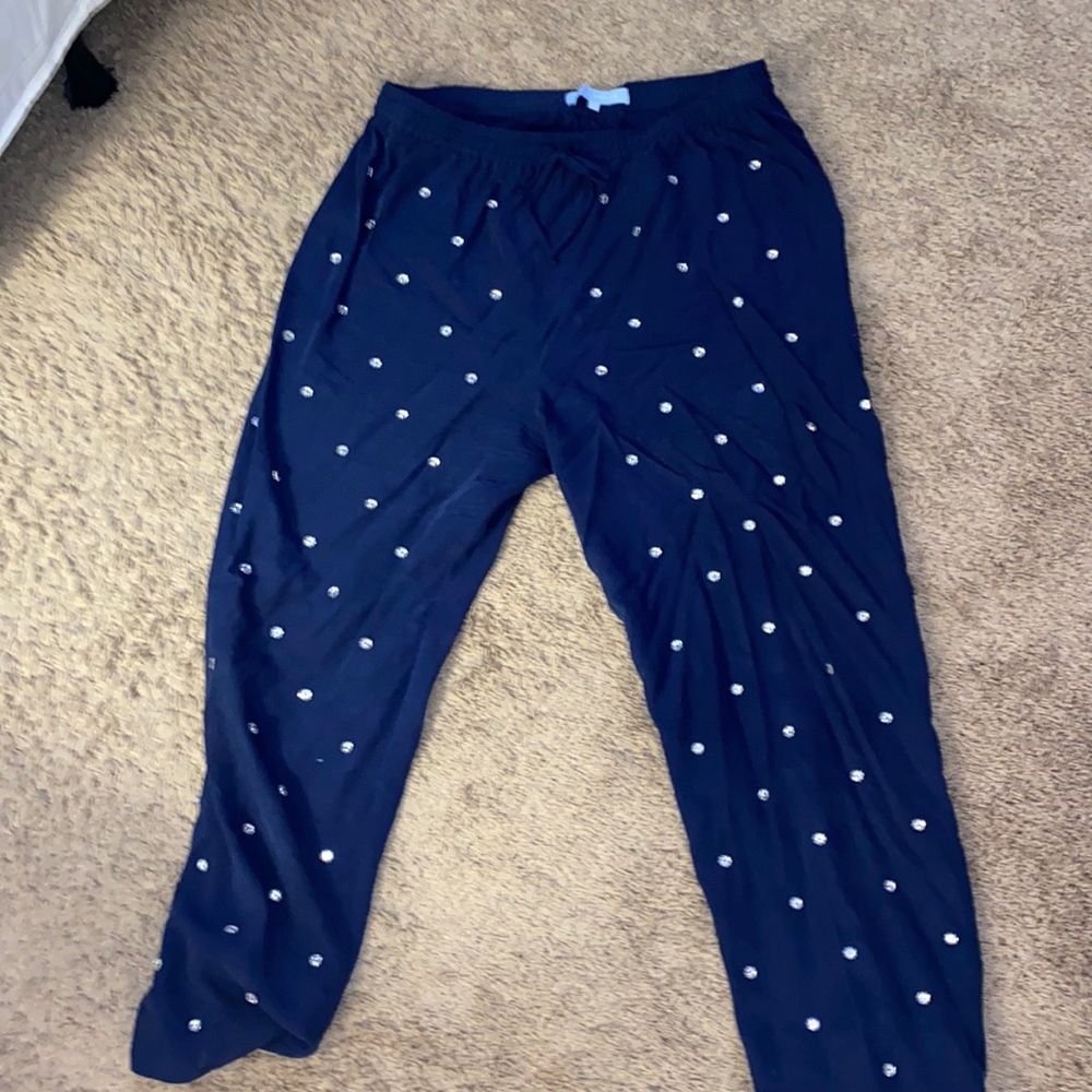 Hill House Navy Jewel Jammie Pants - Size XL - EUC